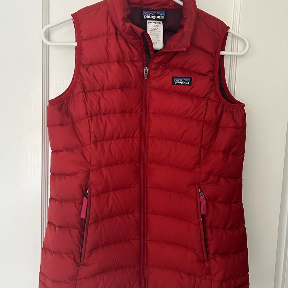Patagonia Red Puffer Vest
